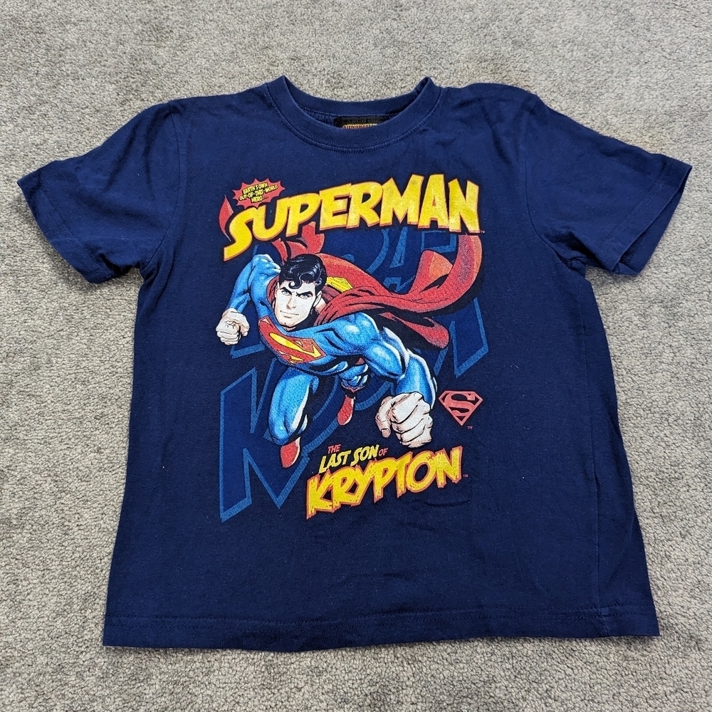 Superman 'The Last Son of Krypton' Boys' Graphic T-Shirt - Size 6